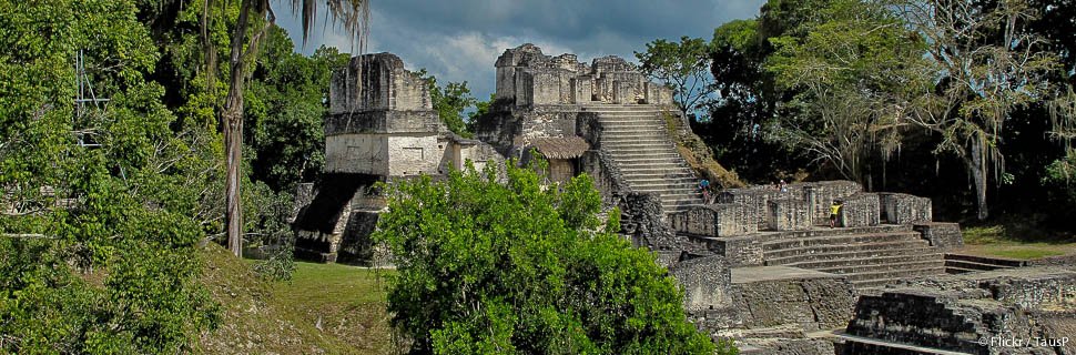 Maya-Ruinen in Tikal Guatemala, Mexiko