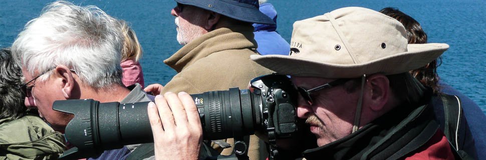 Touristen auf Expedition in Chile