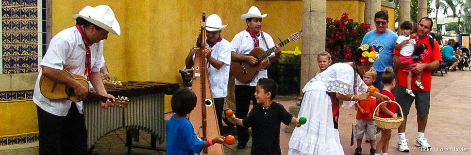Straßenmusikanten in Mexiko