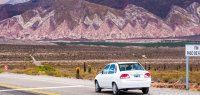 Landschaft im Cactus Nationalpark in Argentinien