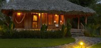 Chan Chich Lodge bei Nacht in Belize