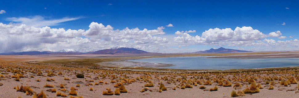 Salar- und Wüstenlandschaft in Chile