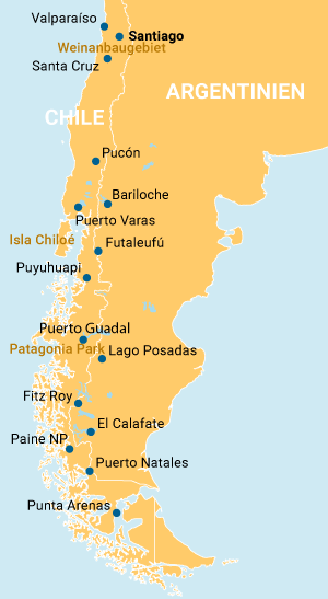 Chile und Argentinien on Wheels