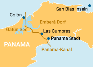 Höhepunkte Panama und Costa Rica